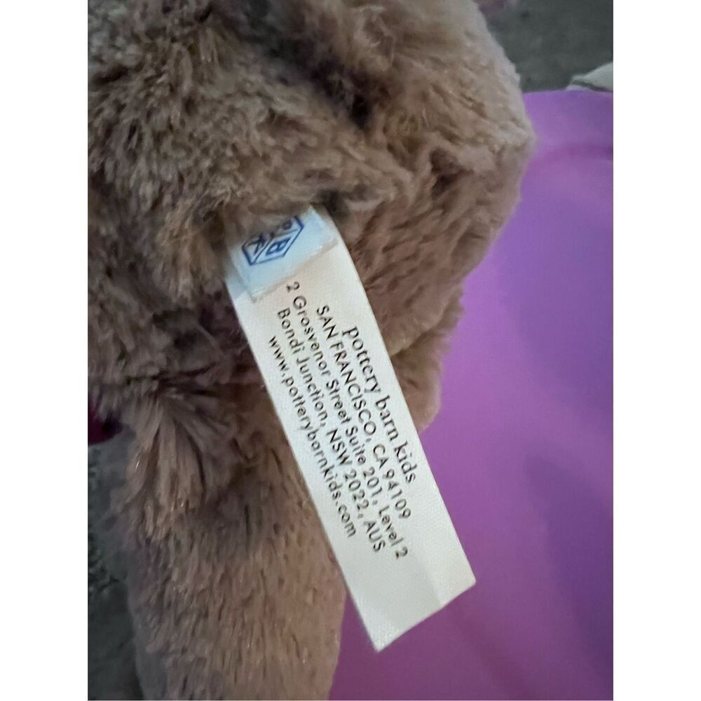 Pottery Barn Kids brown teddy , TY BC Cure Bear and Vermont Teddy Bear - Picture 2 of 5
